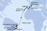 Francia, Spagna, Portogallo, Brasile