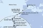 Spagna, Antille Olandesi, Saint Kitts - Nevis, Saint Vincent & The Grenadines, Barbados, Grenada, Martinica, Guadalupe