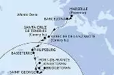 Francia, Spagna, Antille Olandesi, Saint Kitts - Nevis, Saint Vincent & The Grenadines, Barbados, Grenada, Martinica