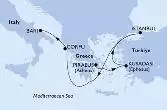 Grecia, Turchia, Italia