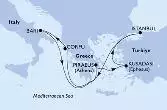 Italia, Grecia, Turchia