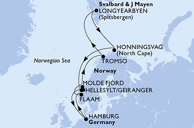 Germania, Norvegia, Svalbard and Jan Mayen Islands