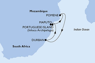 Sudafrica, Mozambico