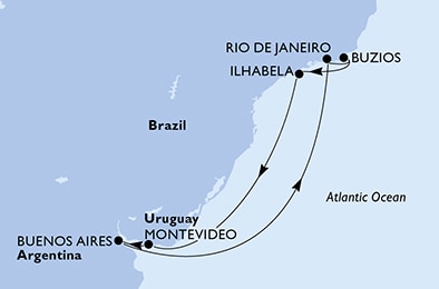 Argentina, Brasile, Uruguay
