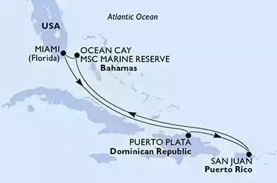 USA, Repubblica Dominicana, Porto Rico, Bahamas