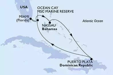 USA, Bahamas, Repubblica Dominicana
