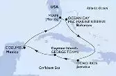 USA, Bahamas, Giamaica, Isole Cayman, Messico