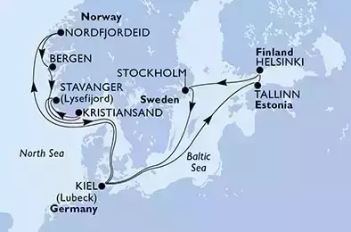 Finlandia, Svezia, Germania, Norvegia, Estonia