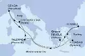  MSC POESIA dal 16/10/2023 al 27/10/2023 partendo da CIVITAVECCHIA