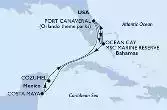 Port Canaveral,Ocean Cay,Ocean Cay,Port Canaveral,Ocean Cay,Ocean Cay,Costa Maya,Cozumel,Port Canaveral
