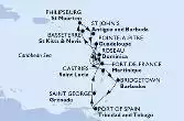 Fort de France,Pointe-a-Pitre,Castries,Bridgetown,Port of Spain,Saint George,Fort de France,Pointe-a-Pitre,Basseterre,Philipsburg,St John s,Roseau,Fort de France