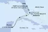 Port Canaveral,Ocean Cay,Costa Maya,Port Canaveral