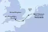 Southampton,Rotterdam,Southampton
