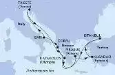 Italia, Grecia, Turchia