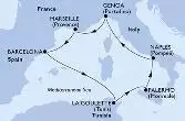 Palermo,Naples,Genoa,Marseille,Barcelona,La Goulette,Palermo