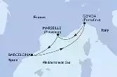 Italia, Francia, Spagna