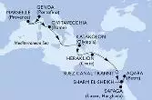 Italia, Francia, Grecia, Egitto, Giordania
