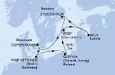 Danimarca, Germania, Polonia, Svezia, Lettonia