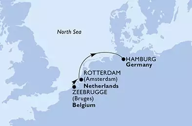 Zeebrugge,Rotterdam,Hamburg Cruise Parade,Hamburg