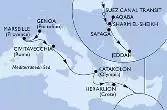 Italia, Francia, Grecia, Egitto, Giordania, Arabia Saudita