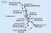 Martinica, Guadalupe, Barbados, Grenada, Saint Vincent & The Grenadines, Saint Lucia, Antigua-Barbuda, Antille Olandesi, Dominica