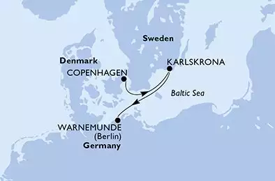 Danimarca, Svezia, Germania