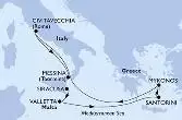 Italia, Malta, Grecia