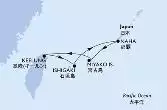 Keelung,Ishigaki,Naha,Naha,Miyako Is.,Keelung