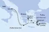 Italia, Grecia, Turchia