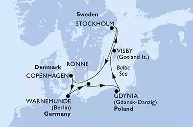 Danimarca, Germania, Polonia, Svezia