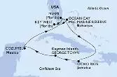 USA, Bahamas, Giamaica, Isole Cayman, Messico