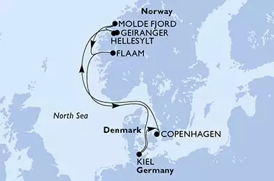 Germania, Danimarca, Norvegia