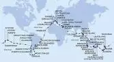 Marseille,Barcelona,Malaga,Casablanca,Mindelo,Salvador,Rio de Janeiro,Rio de Janeiro,Buenos Aires,Buenos Aires,Puerto Madryn,Port Stanley,Ushuaia,Puerto Chacabuco,Puerto Montt,Valparaiso,Valparaiso,Hanga Roa,Bounty Bay Passage,Papeete,Papeete,Moorea,Aitutaki,Rarotonga,Bay of Islands,Auckland,Tauranga,Napier,Christchurch,Dunedin,Cruising Milford Sound,Sydney,Sydney,Eden,Melbourne,Adelaide,Penneshaw,Albany,Busselton,Fremantle,Fremantle,Broome,Benoa,Benoa,Singapore,Port Klang,Penang,Phuket,Colombo,Aqaba,Sharm El-Sheikh,Safaga,Suez Canal South,Suez Canal North,Alexandria,Messina,Naples,Civitavecchia,Genoa,Marseille