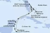 Stati Uniti, Bahamas, Honduras, Messico