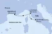 Civitavecchia,Livorno,Marseille