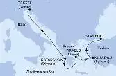 Italia, Grecia, Turchia