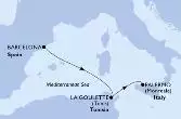 Spagna, Tunisia, Italia