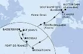 Olanda, Regno Unito, Francia, Portogallo, Barbados, Saint Kitts - Nevis, Antigua-Barbuda, Dominica, Martinica