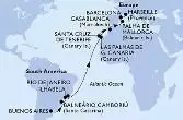 Argentina, Brasile, Spagna, Marocco, Francia