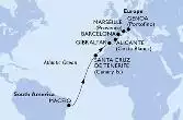 Brasile, Spagna, Gibilterra, Francia, Italia