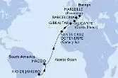 Brasile, Spagna, Gibilterra, Francia
