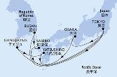 Tokyo,Osaka,Osaka,Gangjeong,Yatsushiro,Tokyo,Busan,Sasebo,Tokyo