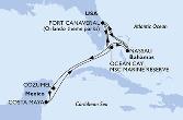 Port Canaveral,Nassau,Cozumel,Costa Maya,Ocean Cay,Port Canaveral,Ocean Cay,Ocean Cay,Nassau,Port Canaveral
