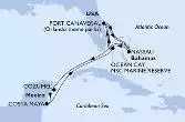 Port Canaveral,Nassau,Cozumel,Costa Maya,Ocean Cay,Port Canaveral,Nassau,Ocean Cay,Port Canaveral