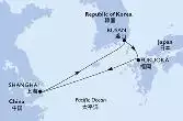 Cina Continentale, Repubblica di Corea, Giappone