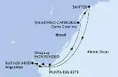 Brasile, Uruguay, Argentina