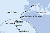 Barcelona,Las Palmas de G.Canaria,Philipsburg,Basseterre,Roseau,Bridgetown
