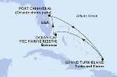 Port Canaveral,Grand Turk Island,Ocean Cay,Port Canaveral