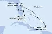 Port Canaveral,Grand Turk Island,Ocean Cay,Port Canaveral