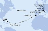 Miami,Philipsburg,Funchal,Barcelona,Cannes,Genoa,La Spezia,Civitavecchia